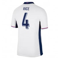 Camiseta Inglaterra Declan Rice #4 Primera Equipación Replica Eurocopa 2024 mangas cortas